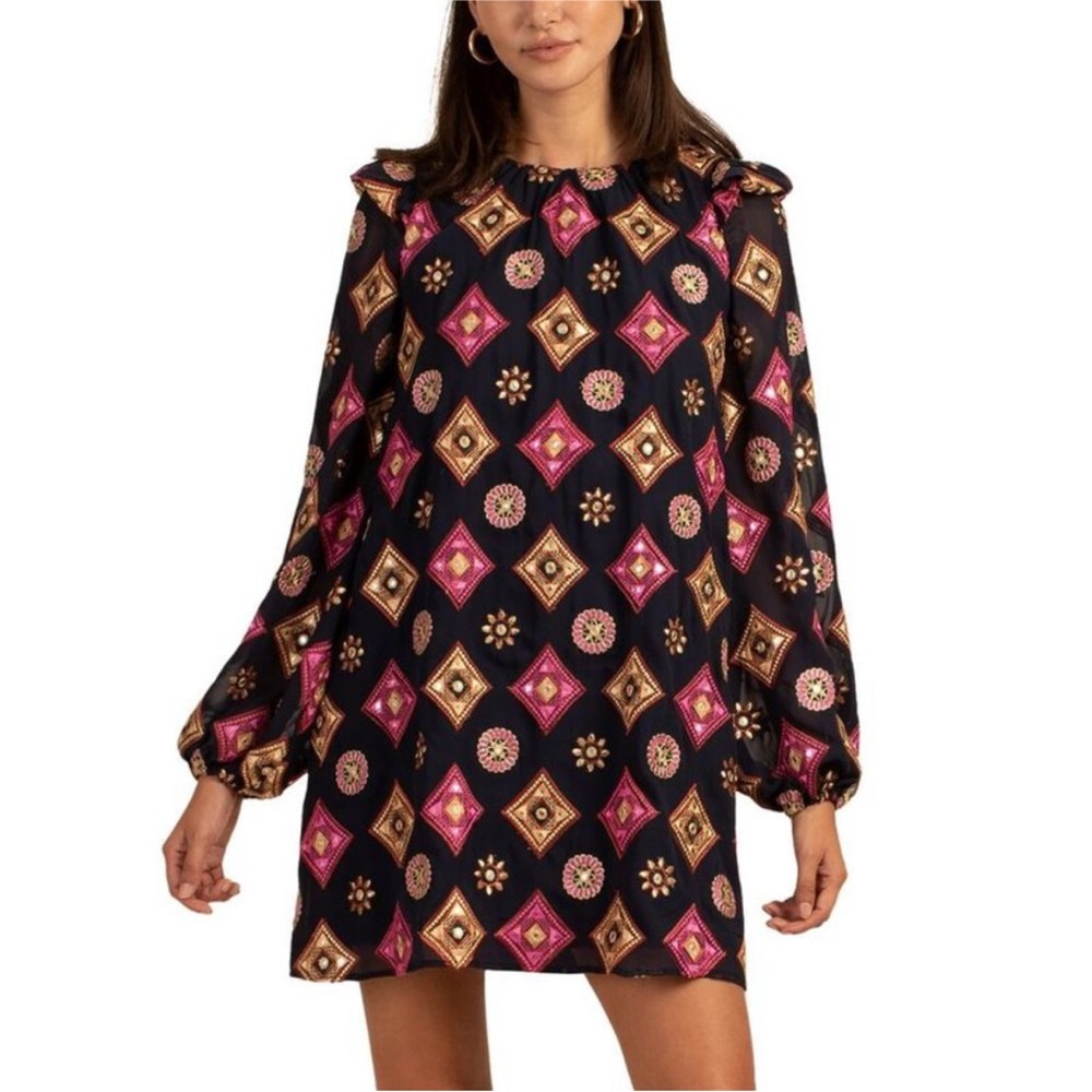 Trina Turk Taara Dress size large NEW